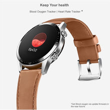 Smart Watch,SmartWatch For Man,1.39'' AMOLED HD Touchscreen, 2-Week Battery Life, GPS And GLONASS, SpO2(Global Brown)