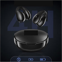 ZiShak Headphones True Wireless Stereo Bluetooth Earbuds, Clip Ear Design, HiFi Lossless Sound Quality, Black