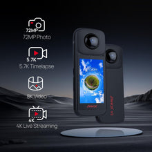 PANOX V2 360 Vlog Camera with 1/2