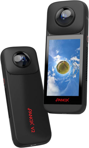 PANOX V2 360 Vlog Camera with 1/2