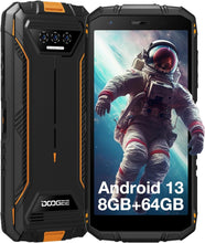 DOOGEE S41T Rugged Smartphone,6300mAh Battery Cell Phone, 8GB RAM+64GB ROM/1TB Extension, 5.5