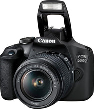 Canon EOS 2000D + EF-S 18-55mm F3.5-5.6 IS II Lens + Spare Battery - Easy-to-use DSLR Camera with a Versatile Lens and a Spare Battery, Ideal for Portraits and Landscape - Amazon Exclusive