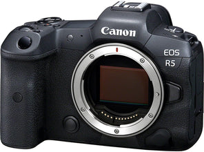 Canon EOS R5 Full-Frame Mirrorless Camera with 8K Video, 45 Megapixel Full-Frame CMOS Sensor, DIGIC X Image Processor, Dual Memory Card Slots