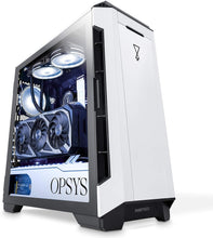 OPSYS Magna-X6 White Gaming PC Computer with Monitor & Gamer Keyboard/Mouse (AMD Ryzen 9-7900X, Geforce RTX 4080, 2TB NVMe SSD, 2TB HDD, 32GB RAM, Bluetooth, Windows 11)