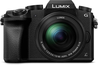 Panasonic LUMIX DMC-G7MEB-K Professional Camera with 12-60 mm Lens - Black