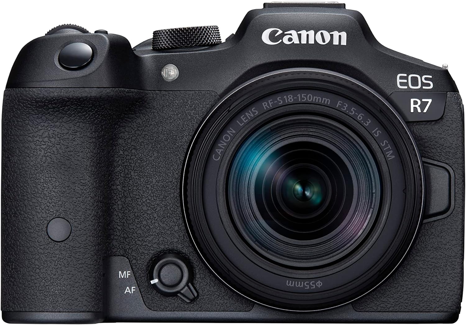 Canon EOS R7 Mirrorless Camera + RF-S 18-150mm F3.5-6.3 IS STM Lens - 32.5 MP, 15 fps | 4K Video, Wi-Fi, Bluetooth | Ideal for Wildlife, Connected High-Res