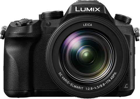 Panasonic Lumix FZ2000 | Bridge Expert Camera (1'' 20MP Sensor, Leica Zoom 20x F2.8-4.5, OLED Viewfinder, Adjustable Touch Screen, 4K Unlimited Video, Stabilisation) Black – French Version