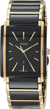 Rado Men's Integral Ceramic Watch Black and Gold, Ref. R20204162