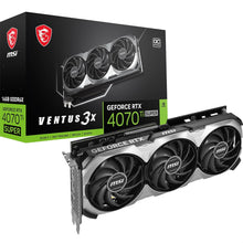 MSI GeForce RTX 4070 Ti SUPER 16G VENTUS 3X OC Graphics Card - 16GB GDDR6X, 2655 MHz, PCI Express Gen 4, 256-bit, 3x DP v1.4a, HDMI 2.1a (Supports 4K & 8K HDR)